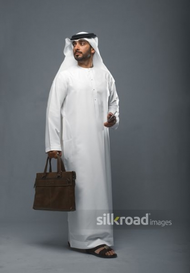 Businessman standing