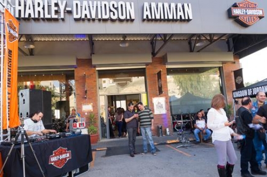 110 anniversary open house at harley-davidsion,showroom