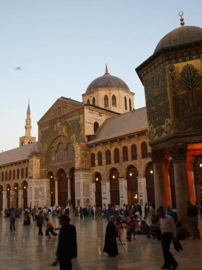 ummayad mosque in old city