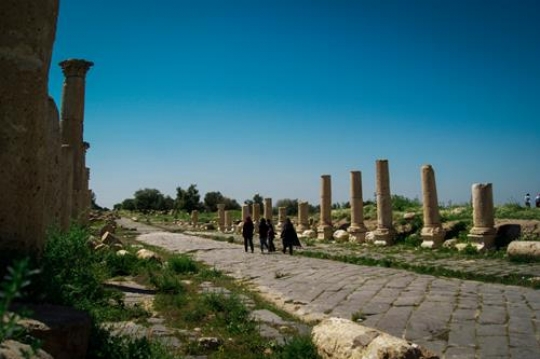 umm qais,gadara city north-west of Jordan