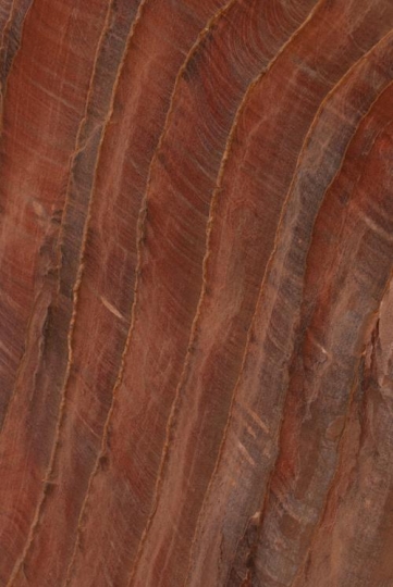 Sandstone gorge abstract pattern formation, Rose City cave, Siq, Petra, Jordan