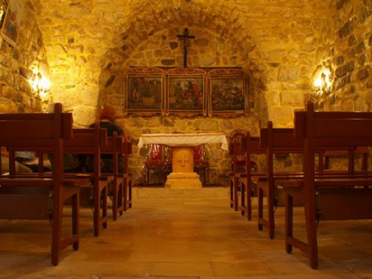 empty seats in a church