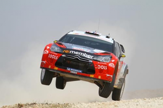 Rally Car Mid-Air