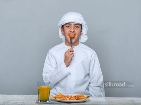 Hungry boy