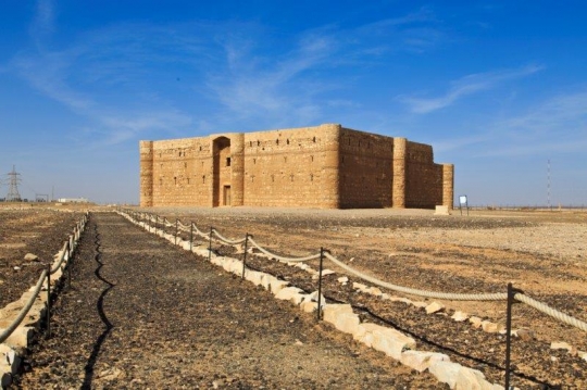 ancient structure in the desert