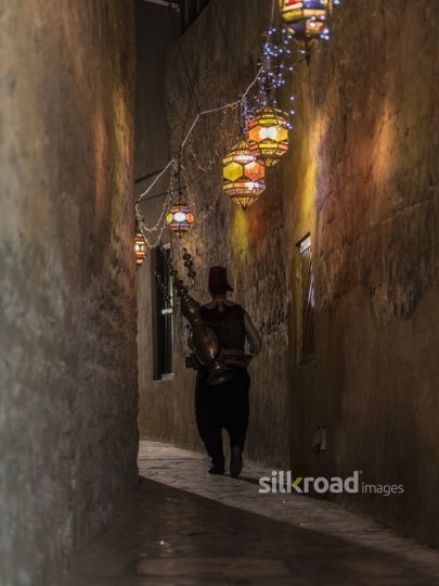 A Middle Eastern Ramadan Drink Seller