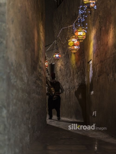 A Middle Eastern Ramadan Drink Seller|