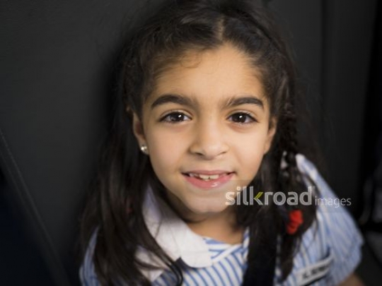 Close up of a Middle Eastern student |-
