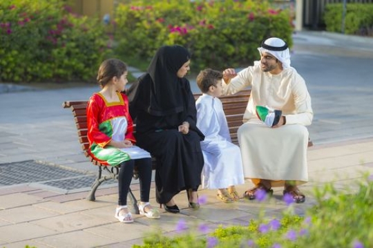 Family spending time with each other |-