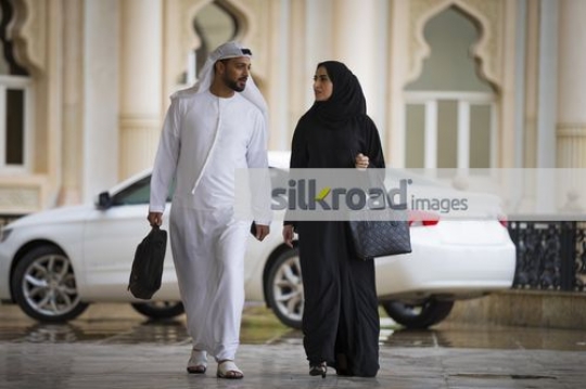 Two Business colleagues walking together|