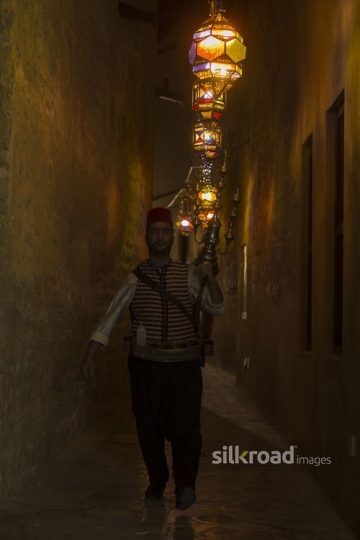 A Middle Easter Ramadan drink seller |-