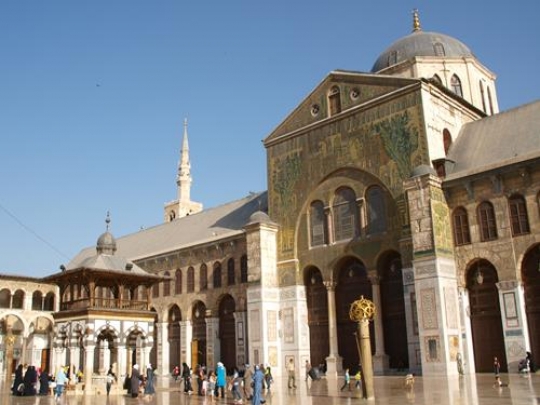 ummayad mosque in damascus