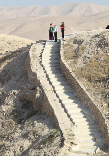 stariway road to justinian watchtower