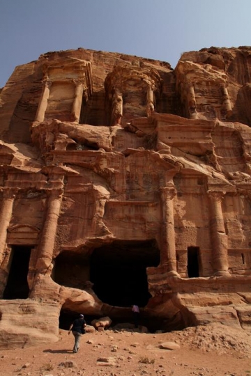 Ancient City of Petra Built in Jordan