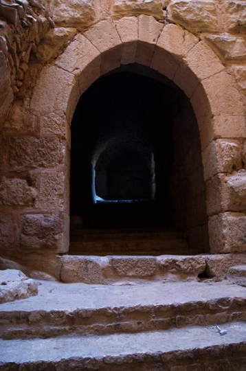 detail of the fortress,ajloun,jordan