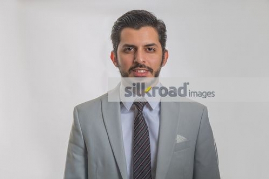 Medium Shot of a Middle Eastern Businessman
