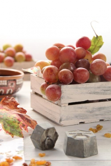 red grapes