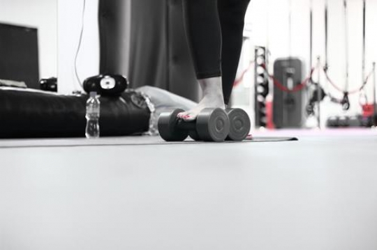 Woman at Gym