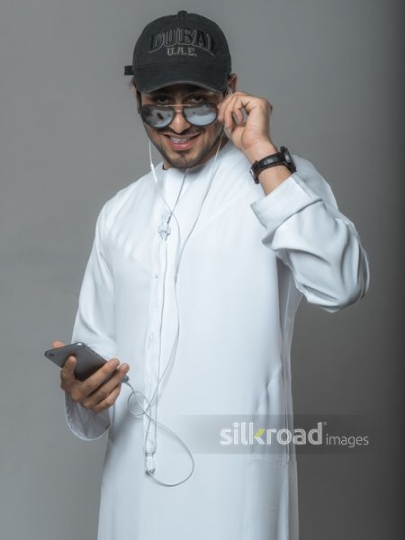 Middle Eastern Businessman posing |