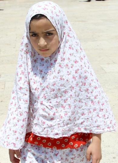 A young Muslim girl