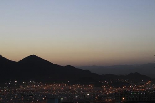 The lights from mecca