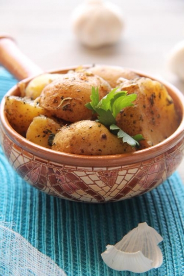 boiled potato