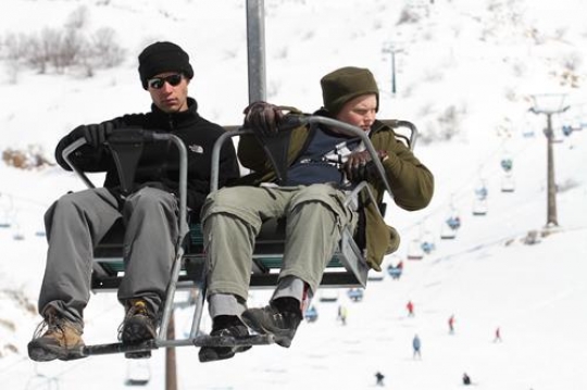 Ski Lift, Mount Hermon, Israel