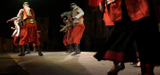 dancers on the stage