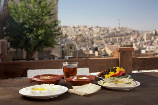 breakfast table