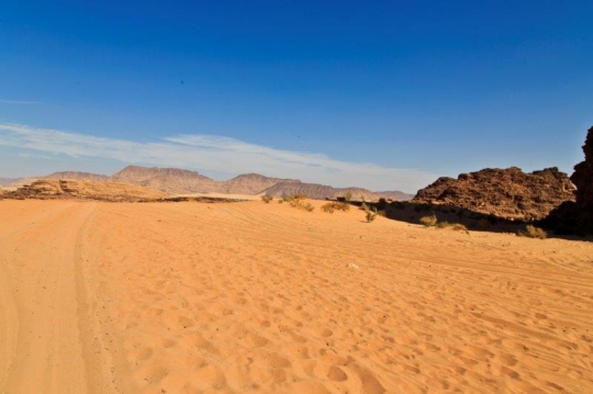 rocks in the desert