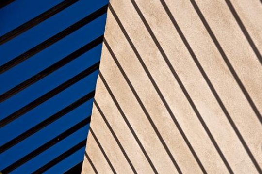 Blue and White