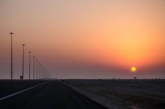 Motorway Sunset