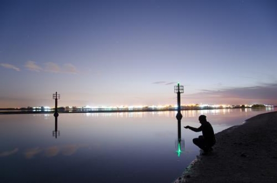 Doha at night