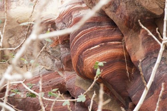 Coloured Rocks of Petra Jordan