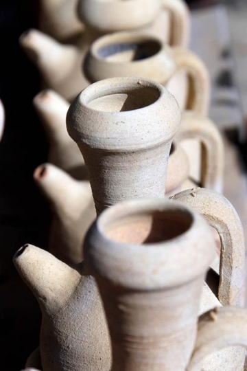 pottery pitchers