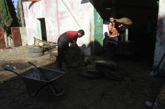 Men working