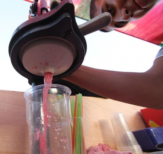 pomegranate fresh juice