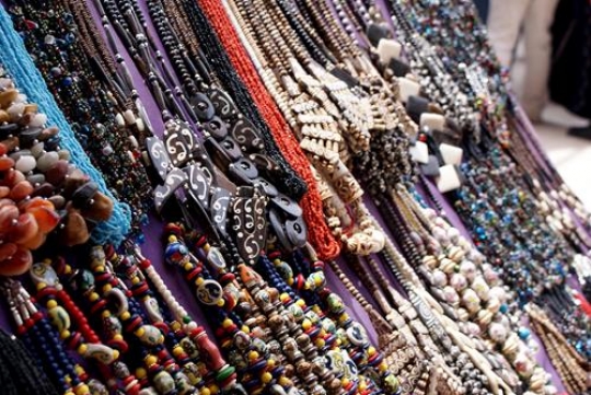 pile of oriental necklaces