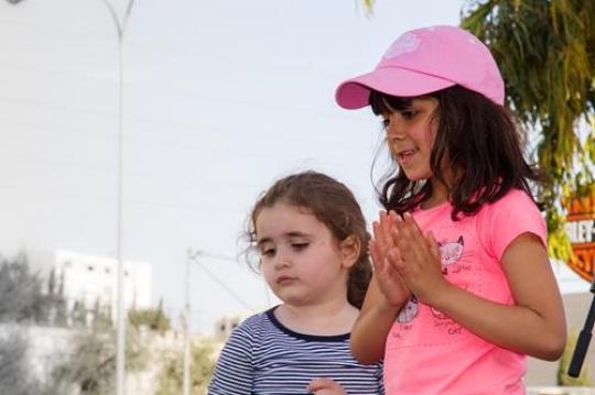 two little girls