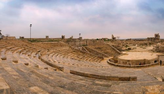 Aleppo Castle view