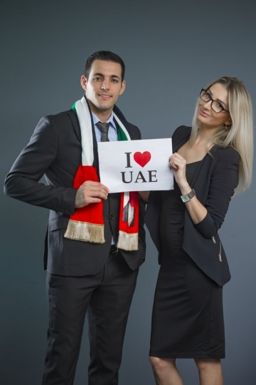 Employees Celebrating National Day|-