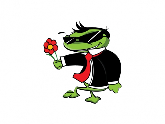 frog cartoon