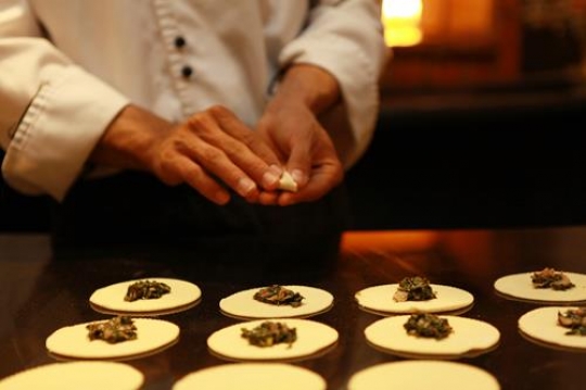 Formation of pastry