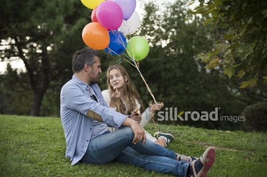 Father and daughter|Baba ve kiz çocugu