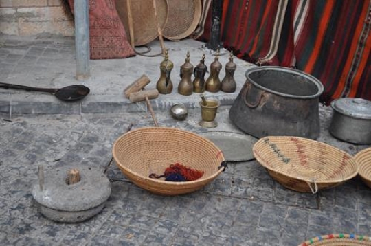 old tools for cooking in souq jara