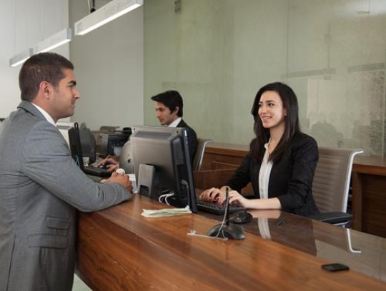 bank teller