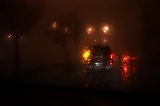 driving in rain