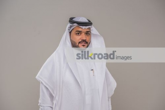Arab Businessman standing|