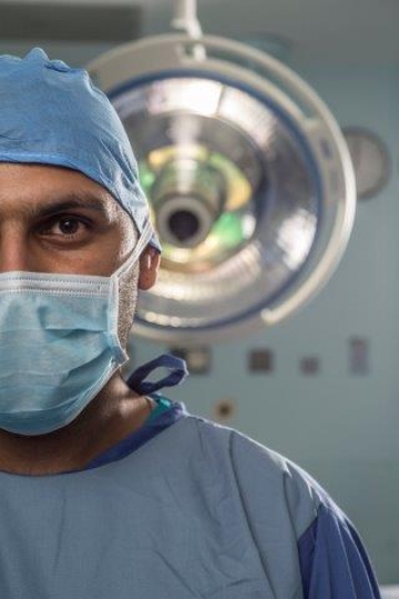 Middle Eastern Surgeon at Operation Room
