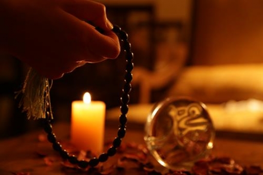 rosary beeds